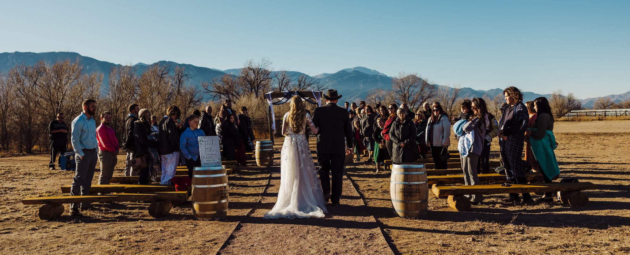 Colorado Springs Wedding Venue with Mountain Views